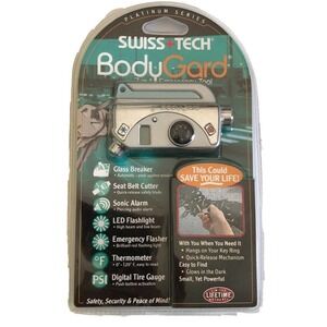 Swiss+Tech Bodygard 7-In-1 Platinum Series Emergency Tool